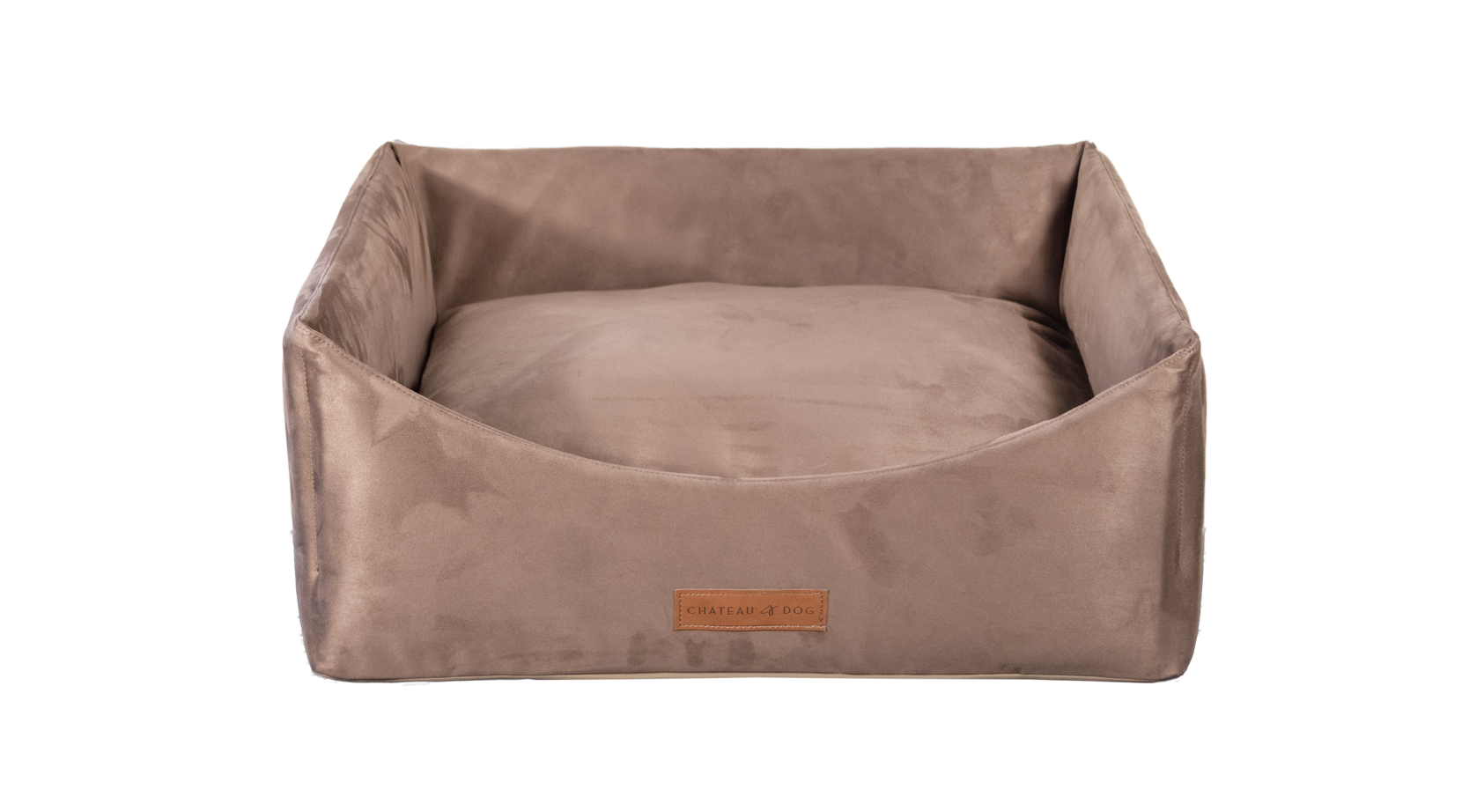 cucce per cani chateaudog dexter marrone alcantara comfort