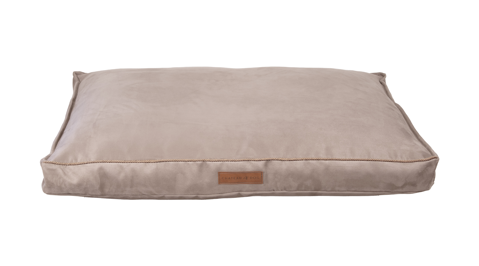 materasso per cani chateaudog rex beige alcantara comfort